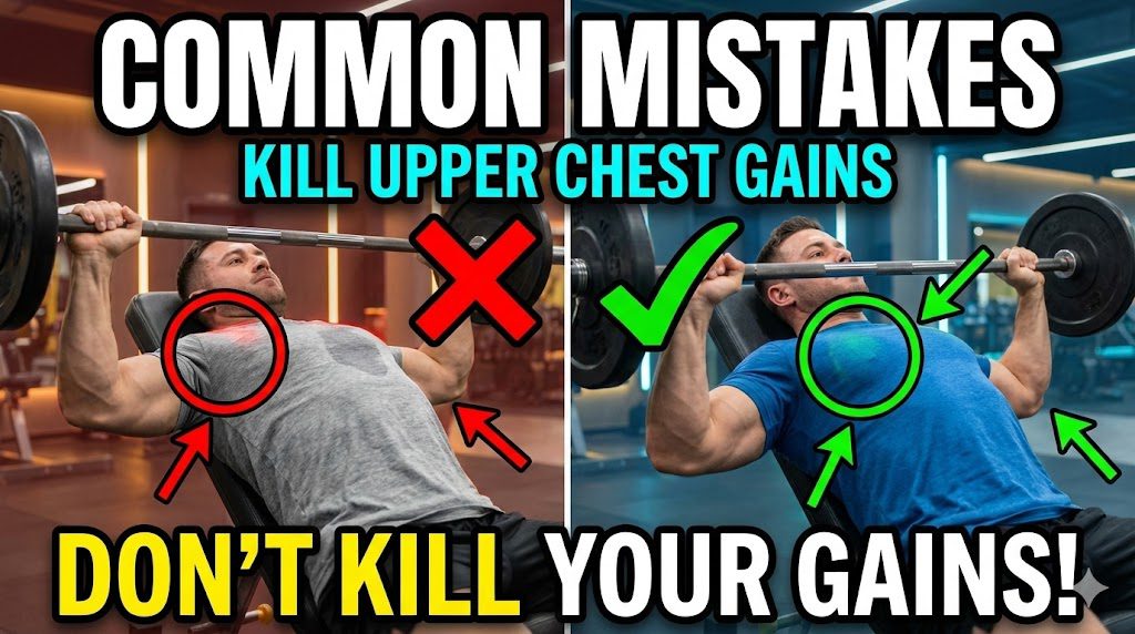 Common Mistakes That Kill Upper Chest Gains