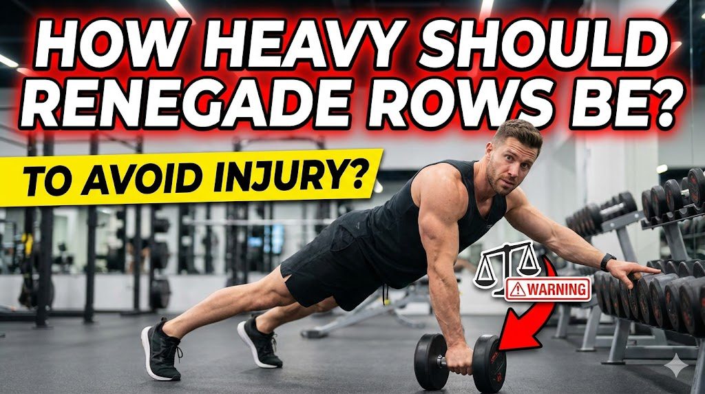 How Heavy Should Renegade Rows Be to Avoid Injury?