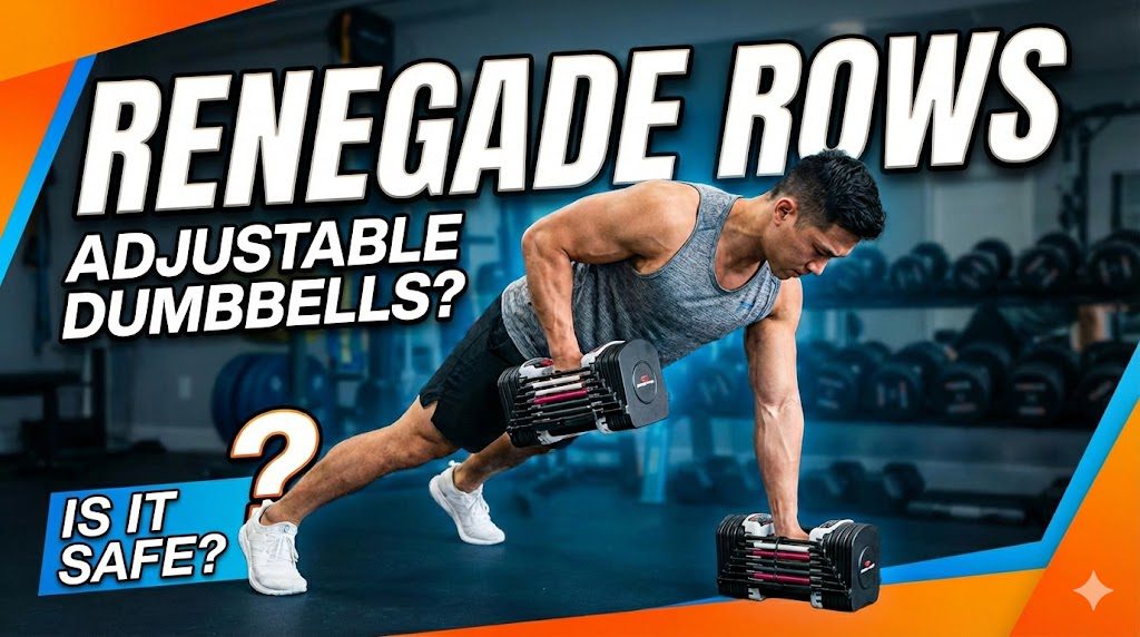 Is It Safe to Do Renegade Rows with Standard Adjustable Dumbbells?