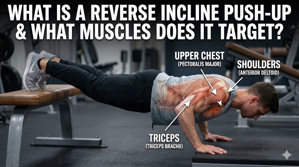What does reverse incline push ups work