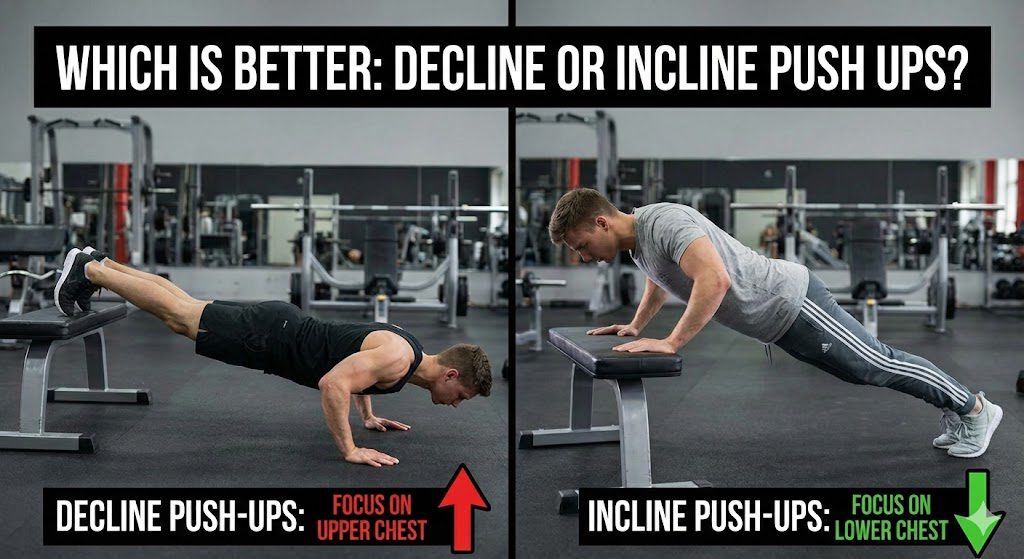 are decline or incline push ups better