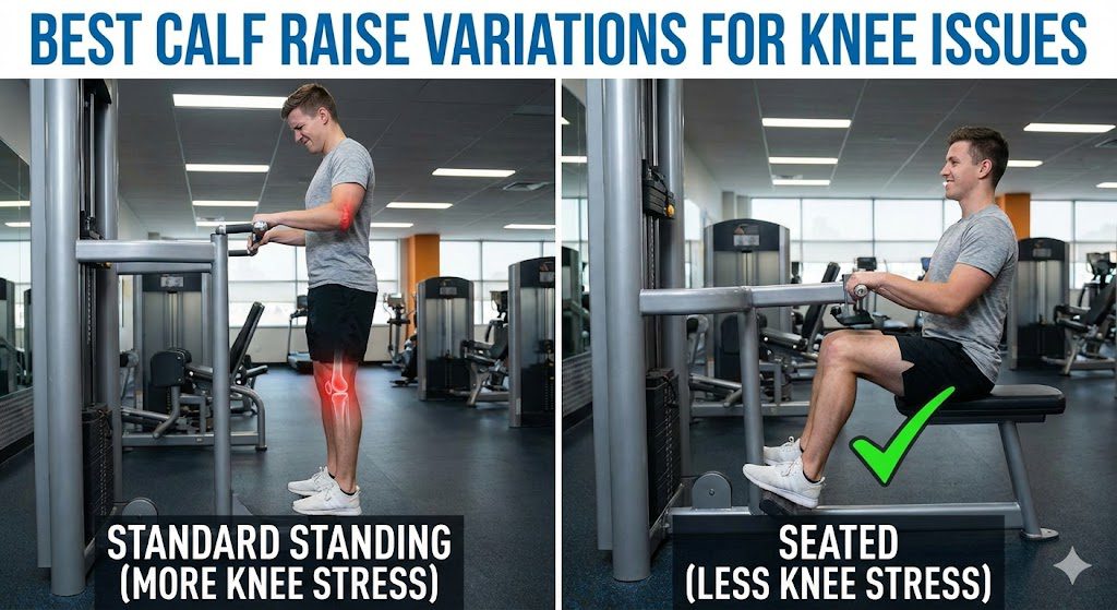 Which Calf Raise Variations Are Best for Knee Issues?