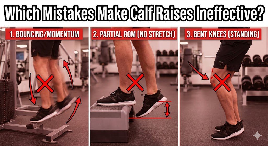 Which Mistakes Make Calf Raises Ineffective?
