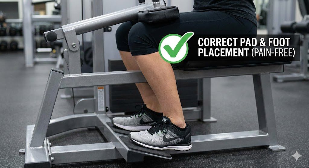 How Do You Perform Seated Calf Raises Correctly to Avoid Pain?